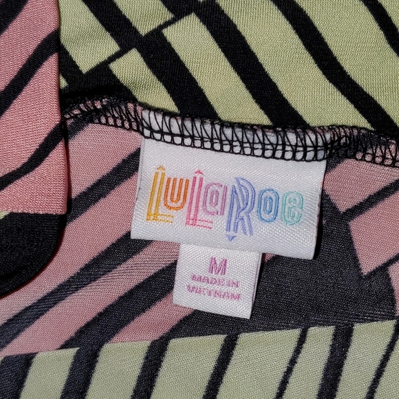 LuLaRoe Colorful Patterned Midi Casual Skirt - Picture 2 of 8